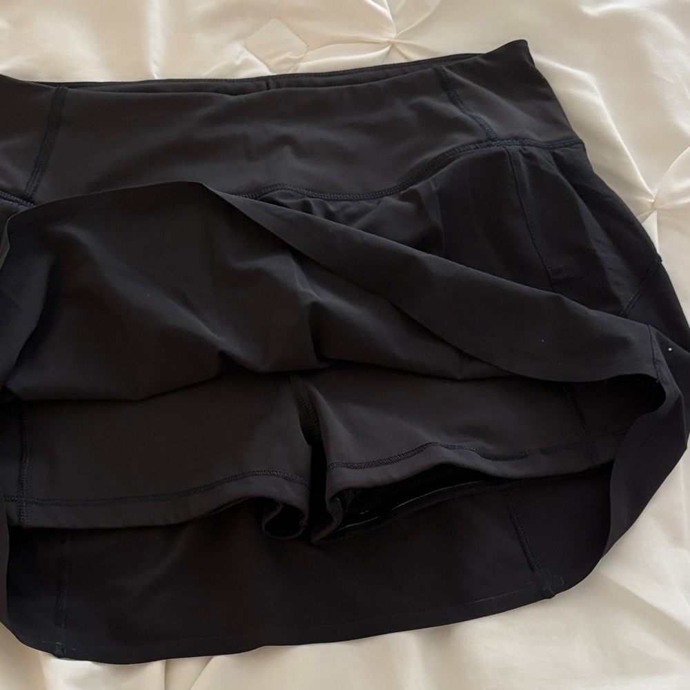 Athleta Black Run With It 14" Skort - Picture 5 of 5